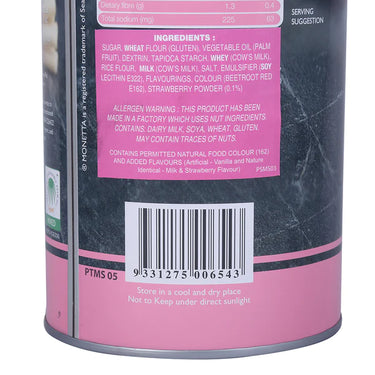 MONETTA-Wafer Roll-Strawberry Cream Flavour-300g